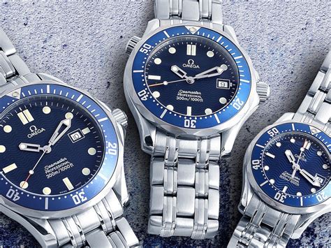 omega seamaster models by year